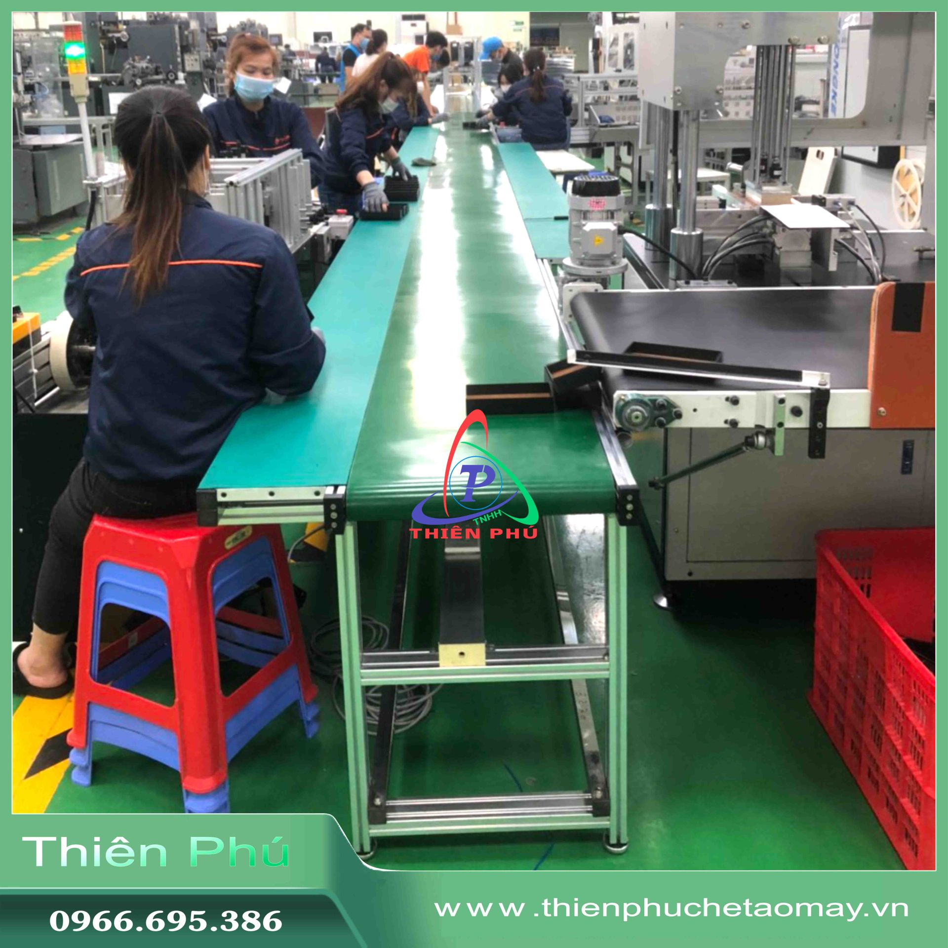 Băng Tải PVC Thu Gom Hàng