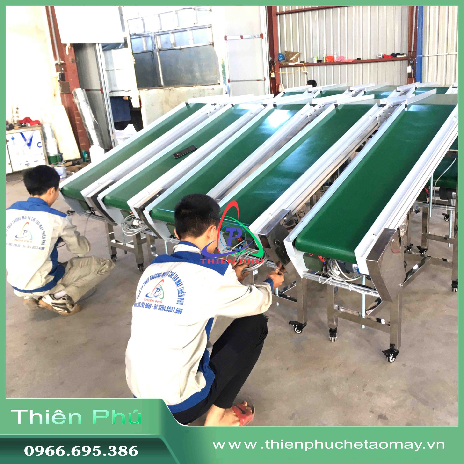 Băng Tải PVC Lắp Ráp Linh Kiện Điện Tử