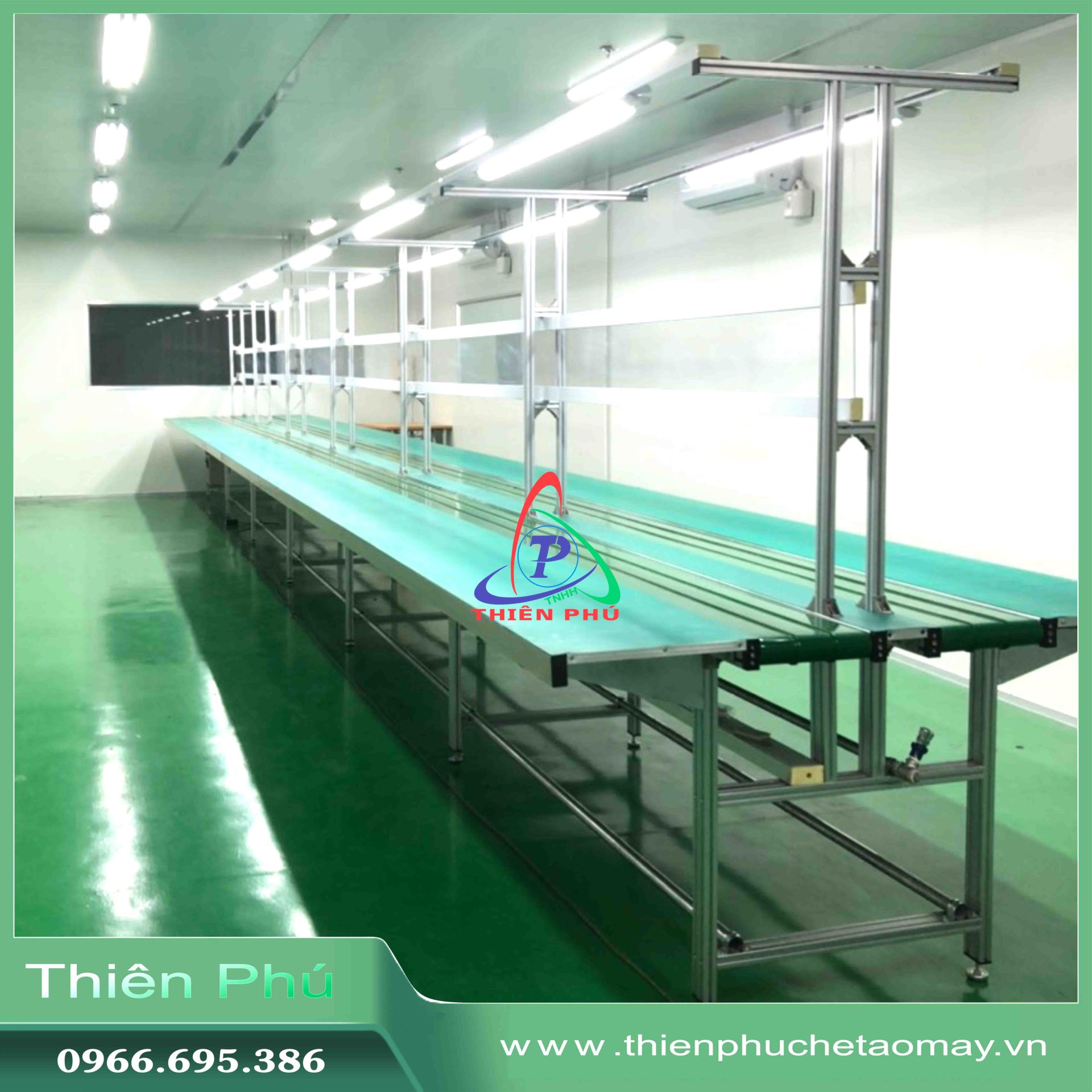 Băng Tải PVC Dây Chuyền Lắp Ráp