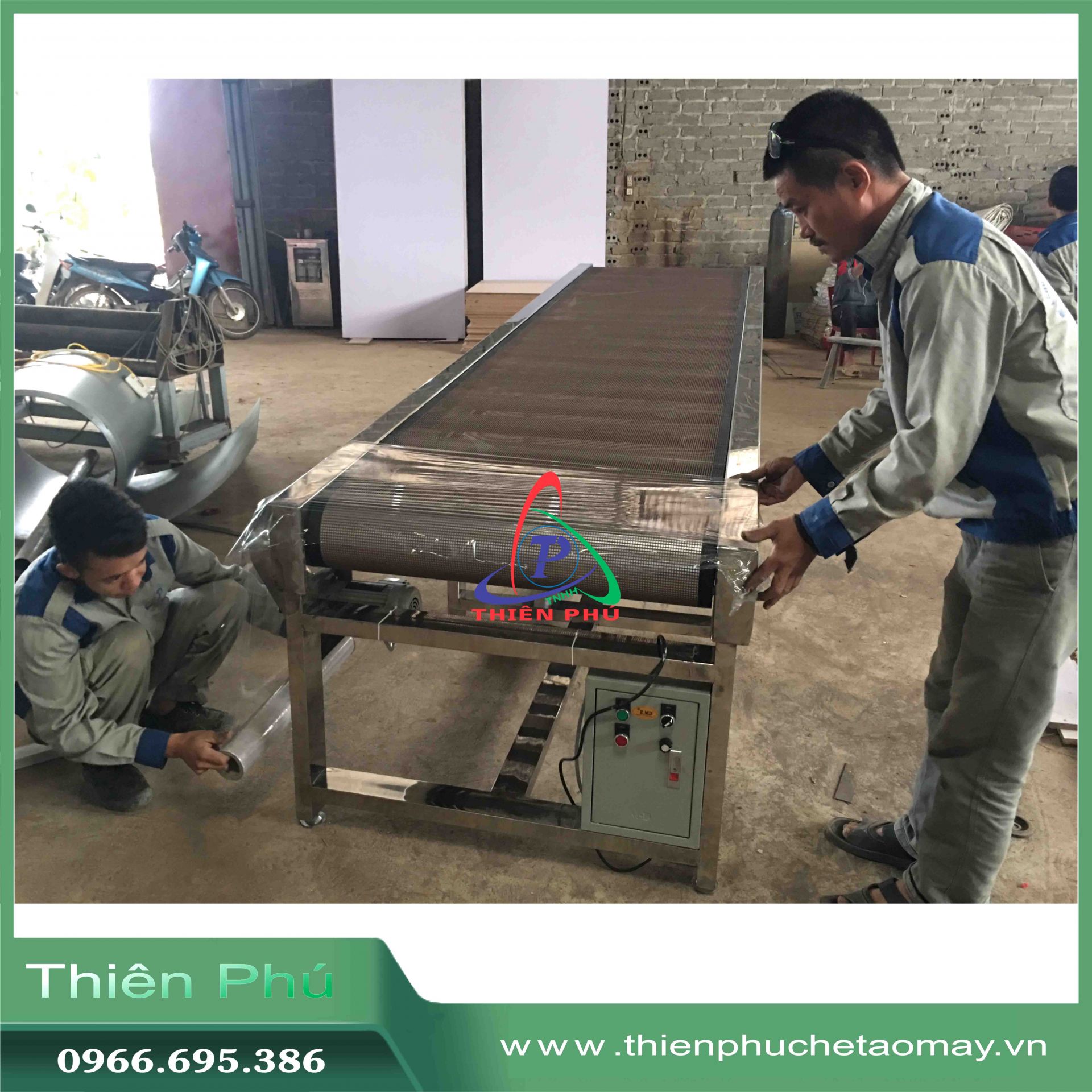 Khung Băng Tải Lưới Chịu Nhiệt