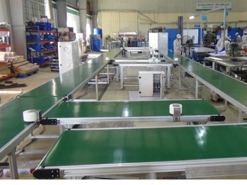 Băng tải chuyển giúp vận chuyển các sản phẩm nông nghiệp từ nơi sản xuất đến nơi tiêu thụ