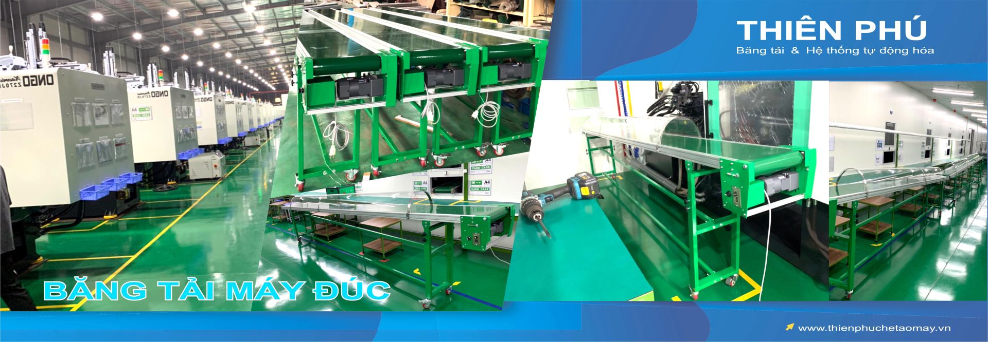 Băng Tải Máy Đúc Thiên Phú