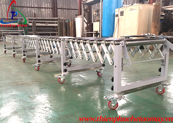 Băng Tải Con Lăn Xếp
